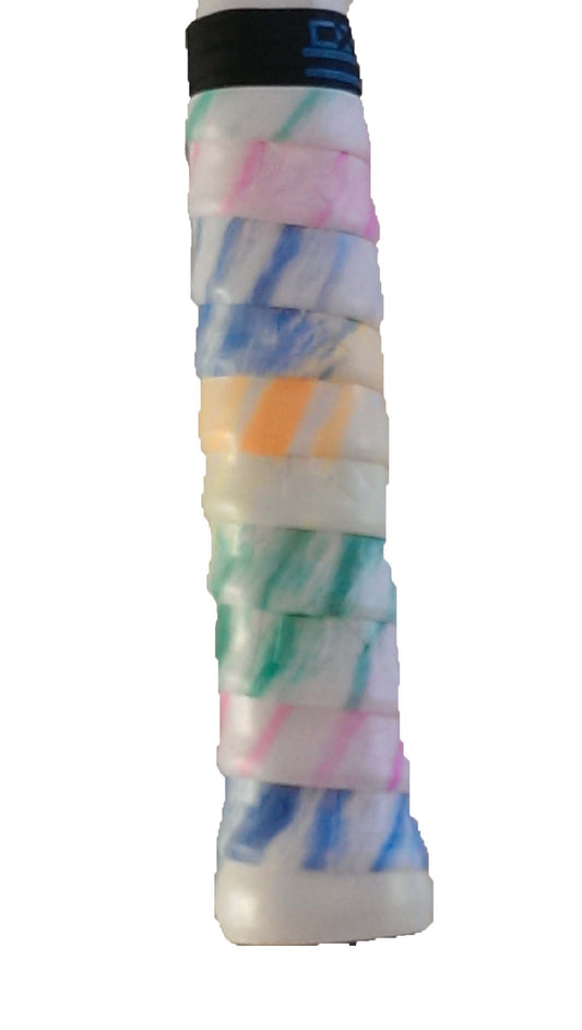 CX Pro Classic Squash Grip (Hvid - blandede farver)