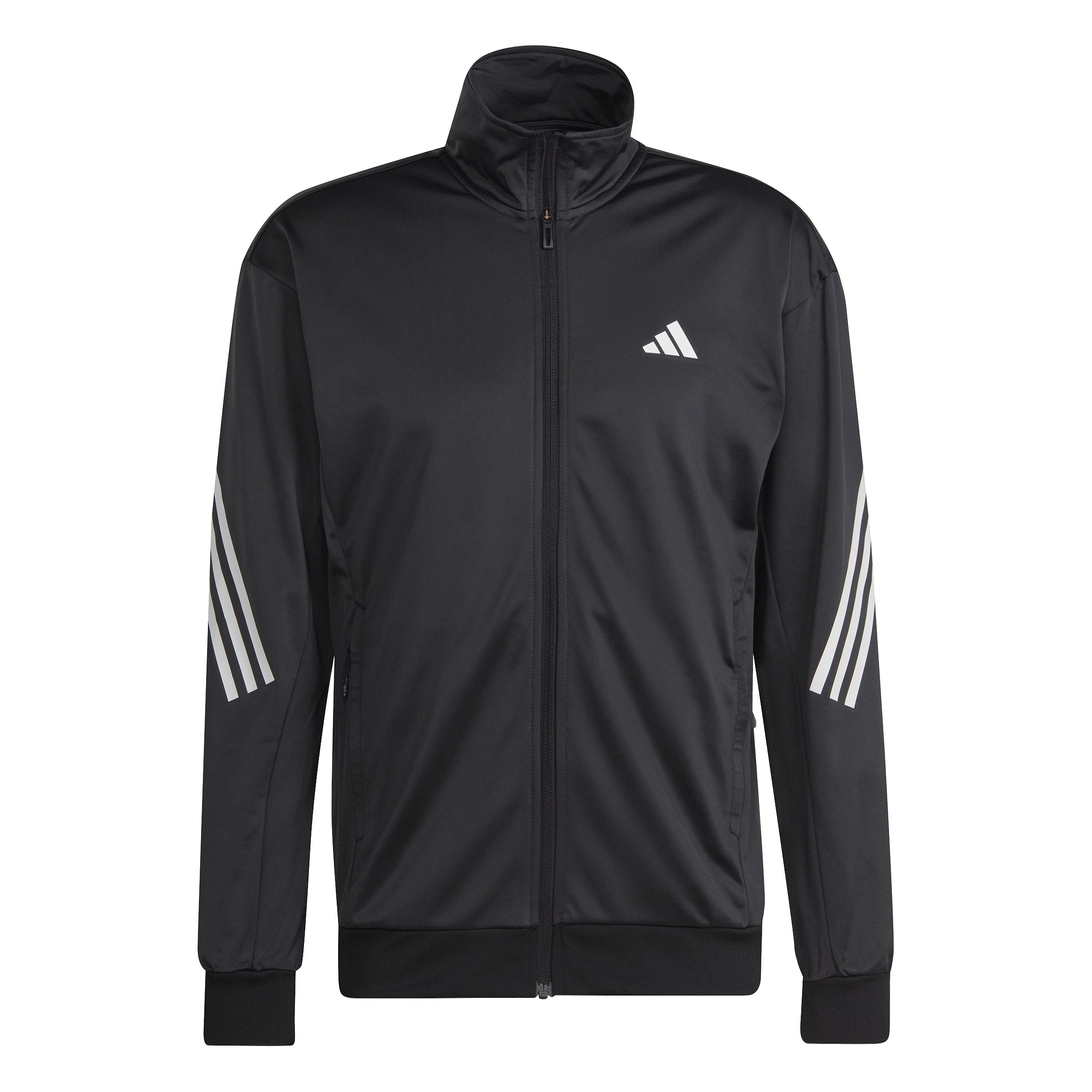 Adidas 3-Stripe Knitted Jacket (Sort)