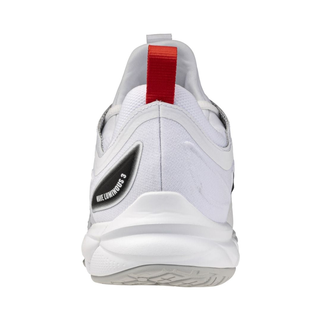 Mizuno Wave Luminous 3 (U) (White/Black/Fiery Red)