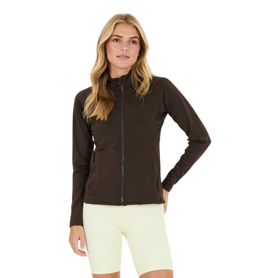 Athlecia Krosa W Full Zip (Chocolate Torte)