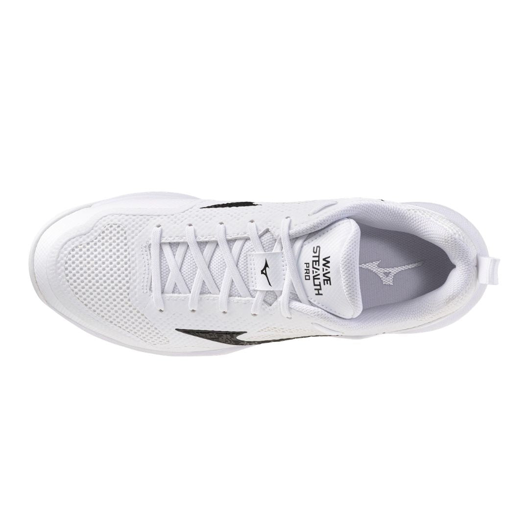 Mizuno Wave Stealth Pro (U) (White/Black/White)