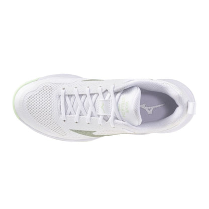 Mizuno Wave Stealth Pro (W) (White/Aqua Gray)
