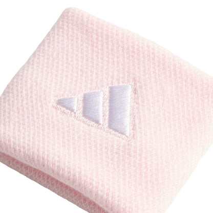 Adidas Wristbands Small (2-pak, Distilled Pink/White)
