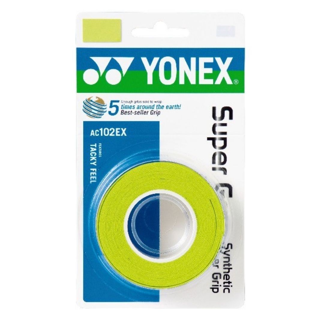 Yonex Wet Super Grap (3-pak, Citrus Green)