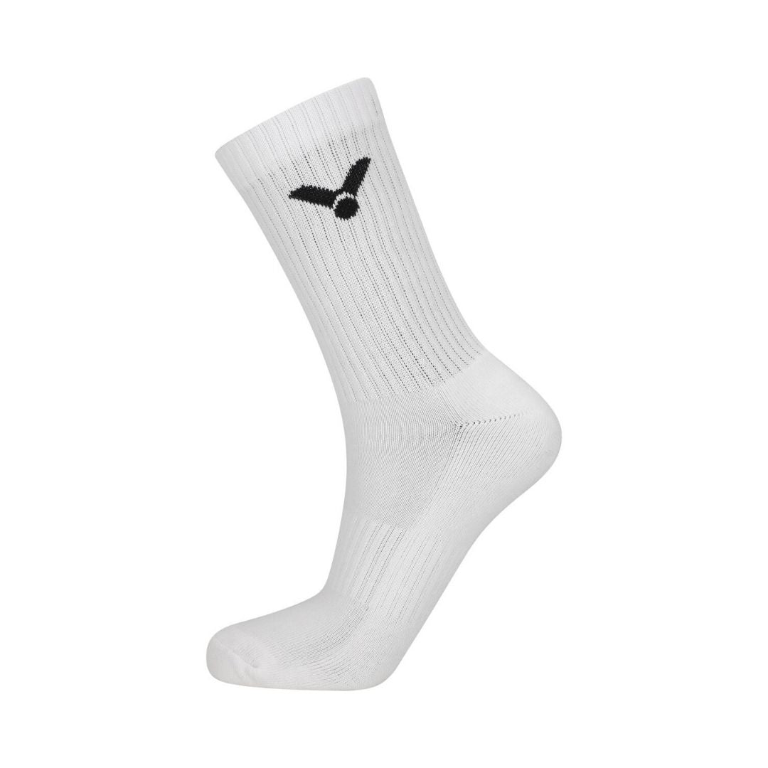 Victor Performance Crew Cut Strømper (3-pak, White)