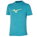 Mizuno Core RB Tee (Mens, Blå) - Padellife.dk