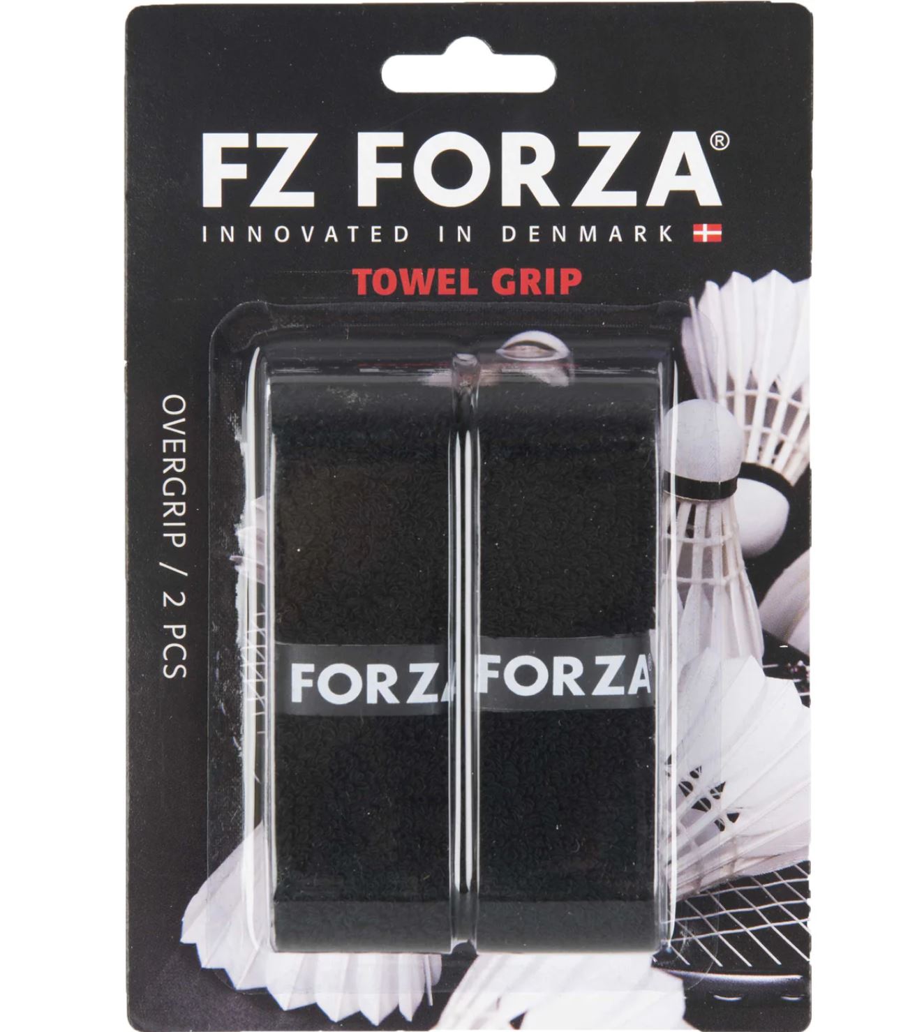 FZ Forza Towel Grip (2 pak, sort)