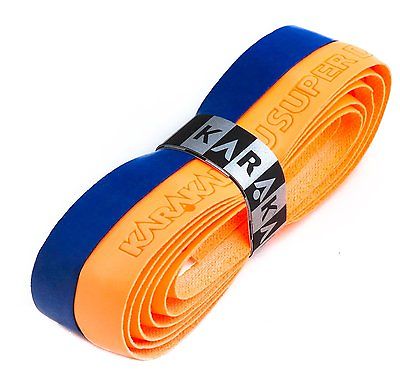 Karakal Duo Squash grip (Orange-navy)